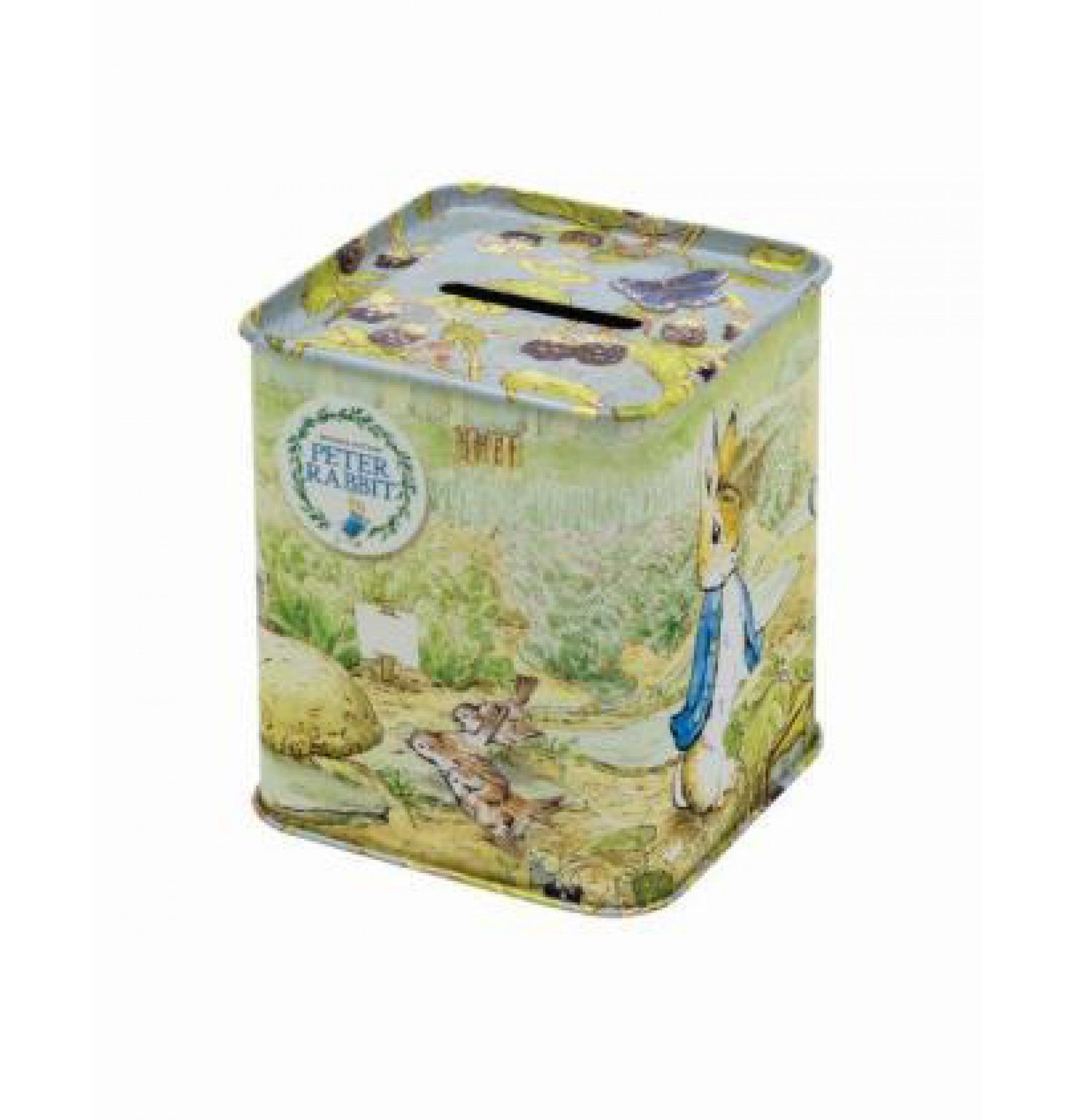Peter Rabbit Money Box Tin by Tinco | The Playful Collective