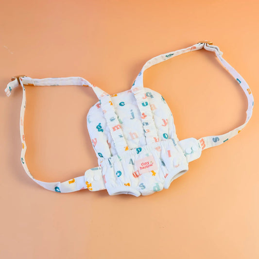 TINY HARLOW | BABY DOLL CARRIER - ALPHABET SOUP *PRE-ORDER* by TINY HARLOW - The Playful Collective
