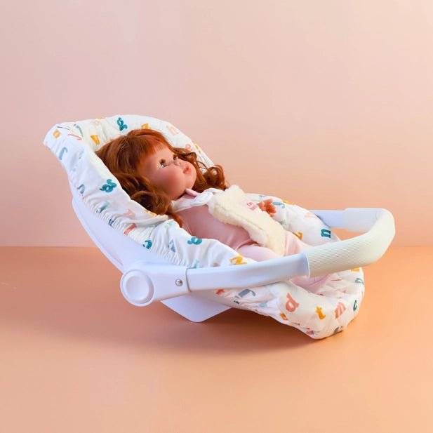 TINY HARLOW | DOLL'S CAR SEAT / CAPSULE - ALPHABET SOUP by TINY HARLOW - The Playful Collective