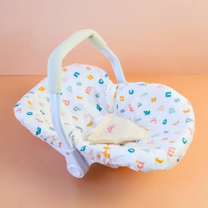 TINY HARLOW | DOLL'S CAR SEAT / CAPSULE - ALPHABET SOUP by TINY HARLOW - The Playful Collective
