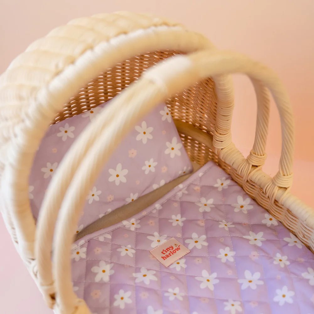 Doll s Moses Basket by Tiny Harlow The Playful Collective