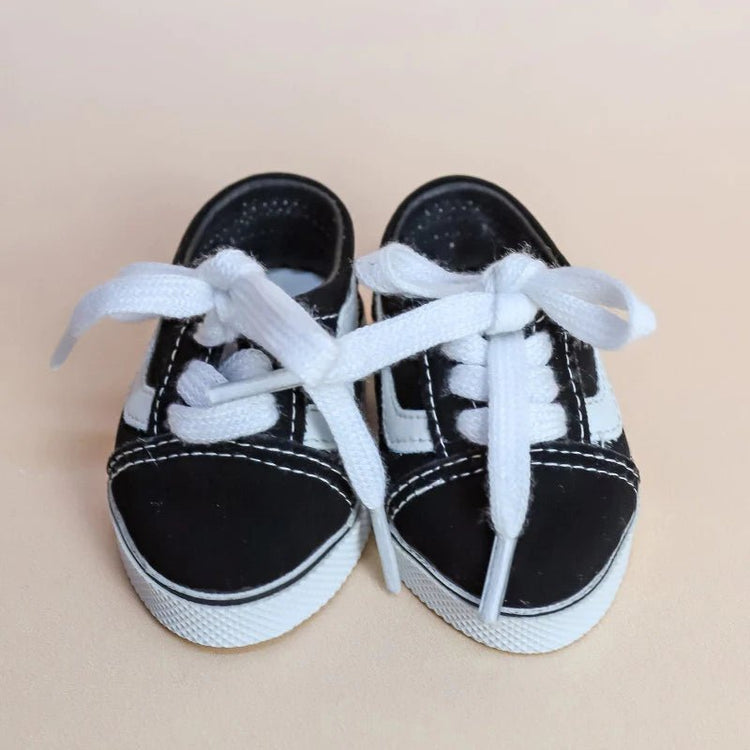 TINY HARLOW | TINY TOOTSIES BLACK STREET SNEAKER by TINY HARLOW - The Playful Collective