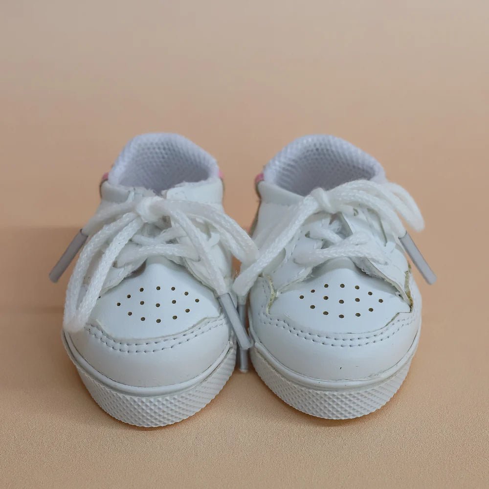 TINY HARLOW | TINY TOOTSIES CASUAL STRIPE SNEAKERS - PINK STRIPE by TINY HARLOW - The Playful Collective