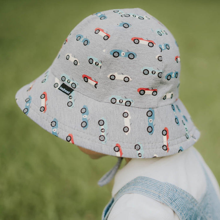 TODDLER BUCKET SUN HAT - ROADSTER 6-12 months / 47cm / S by BEDHEAD HATS - The Playful Collective