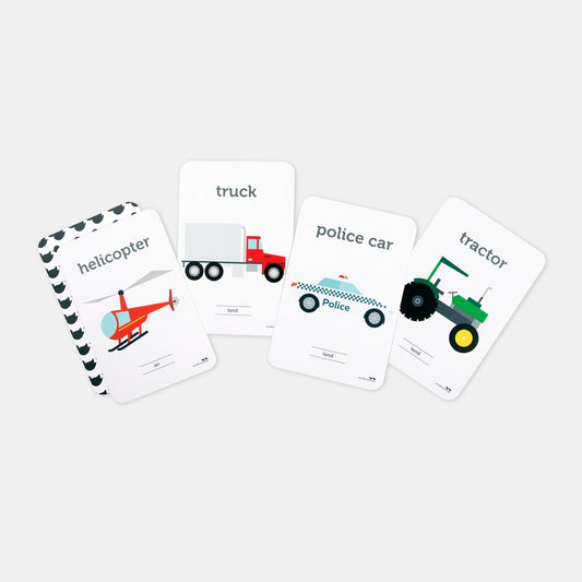 TRANSPORT FLASH CARDS by TWO LITTLE DUCKLINGS - The Playful Collective