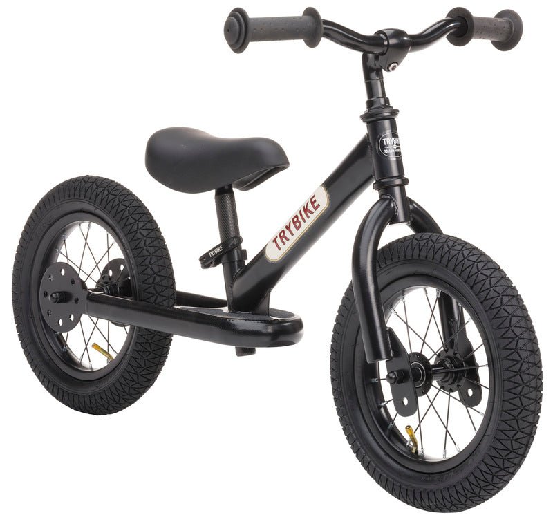 Trybike Steel 2-in-1 Tricycle & Balance Bike - Black by Trybike | The ...