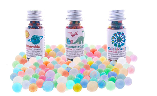 WATER MARBLES TRIO - DINOSAURS & ASTEROIDS by HUCKLEBERRY - The Playful Collective