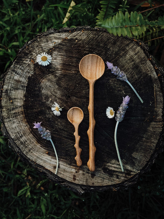 WILD MOUNTAIN CHILD | HANDCRAFTED BRANCHLING SPOON (MINI BRANCH SPOON) by WILD MOUNTAIN CHILD - The Playful Collective