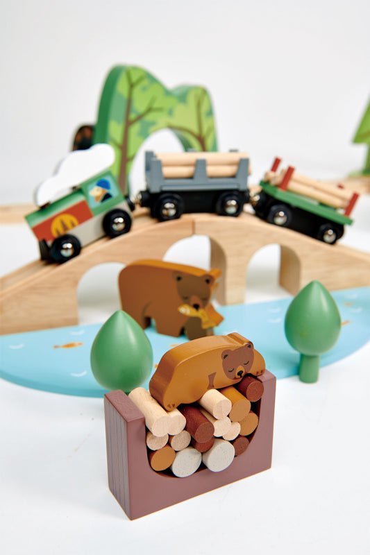 WILD PINES TRAIN SET by TENDER LEAF TOYS - The Playful Collective