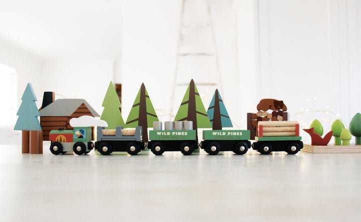 WILD PINES TRAIN SET by TENDER LEAF TOYS - The Playful Collective