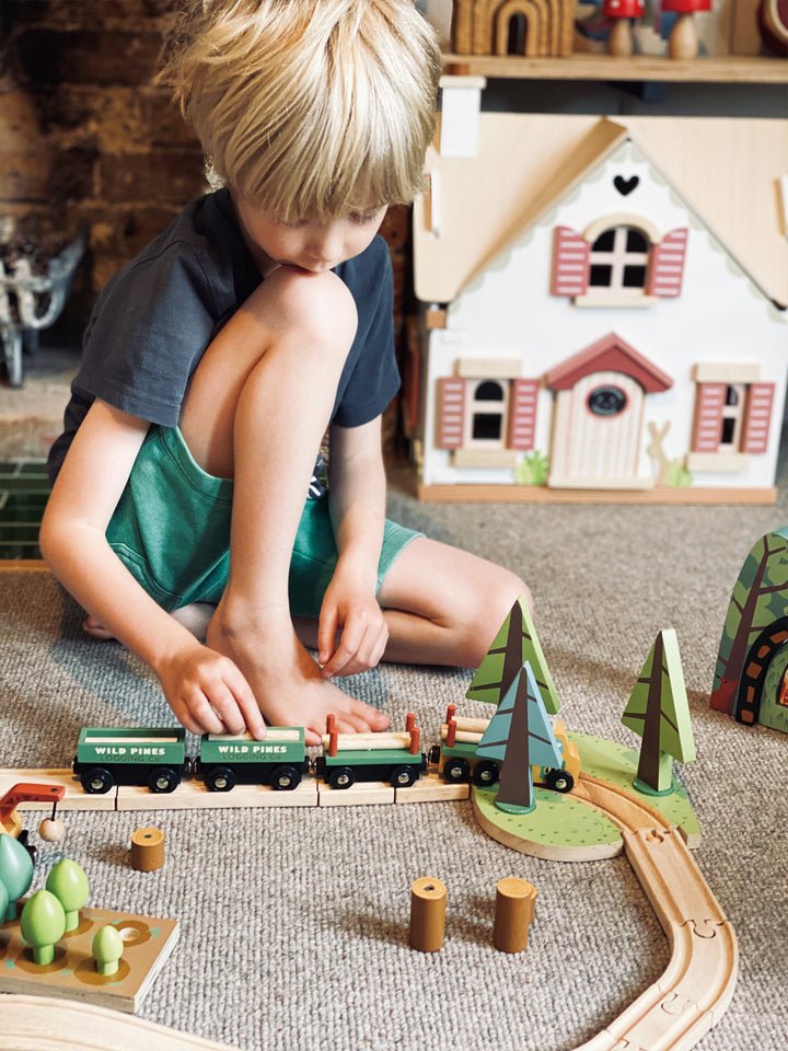 WILD PINES TRAIN SET by TENDER LEAF TOYS - The Playful Collective