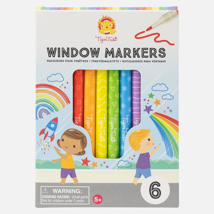 WINDOW MARKERS by TIGER TRIBE - The Playful Collective