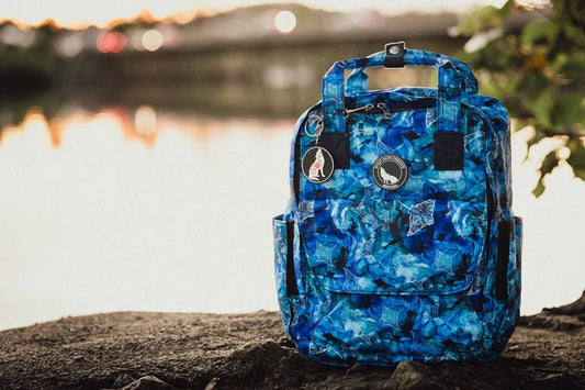 WOLFPACK KIDS' BACKPACK - OTHER FISH IN THE SEA by WOLF GANG DESIGNS - The Playful Collective