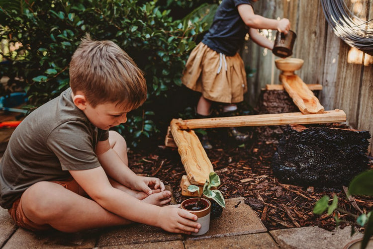 WOODEN WATER WAYS SET by EXPLORE NOOK - The Playful Collective