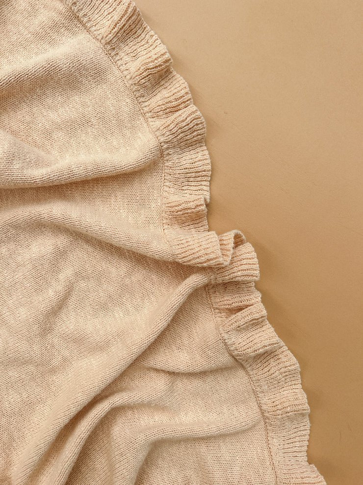 Shell Frill Blanket by Ziggy Lou | The Playful Collective
