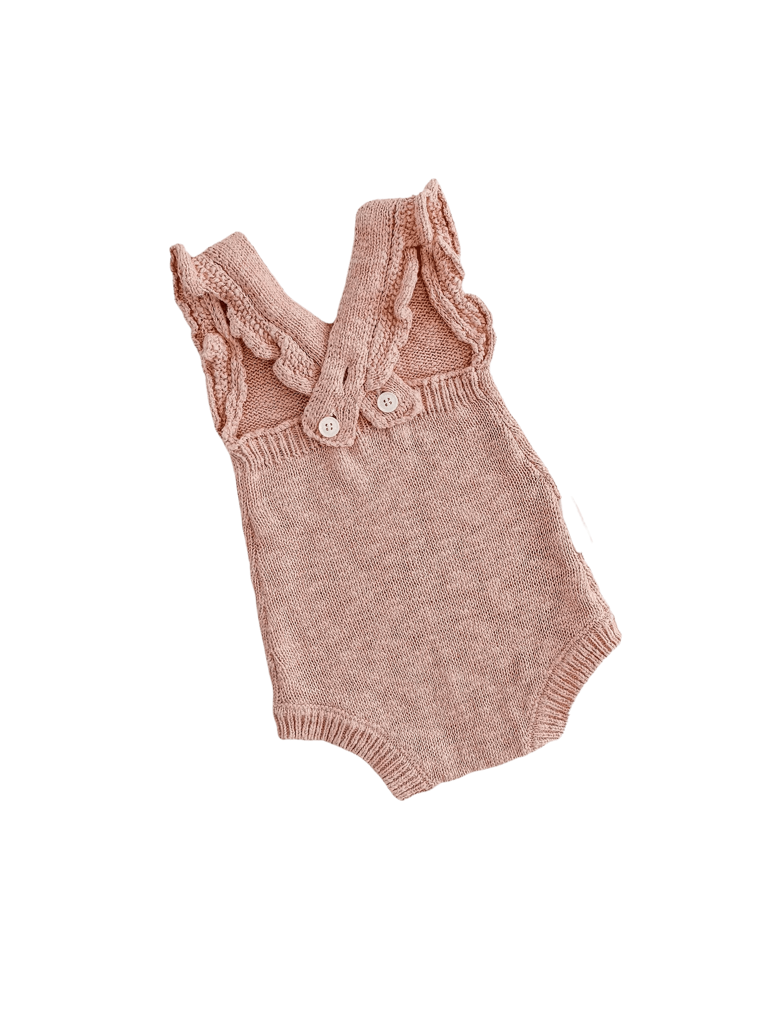 ZIGGY LOU | FRILL ROMPER - ROSE NB by ZIGGY LOU - The Playful Collective