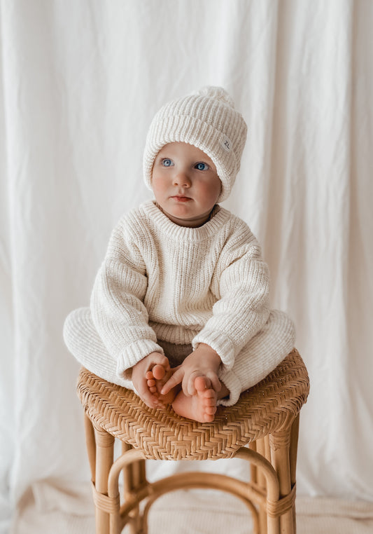 ZIGGY LOU | JUMPER - COCONUT 0-3M by ZIGGY LOU - The Playful Collective